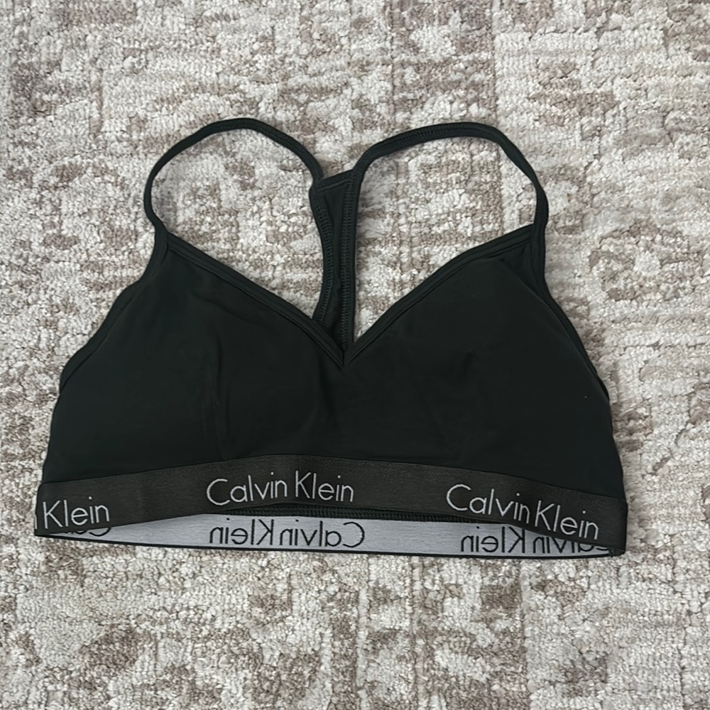Calvin Klein Green Sports Bra